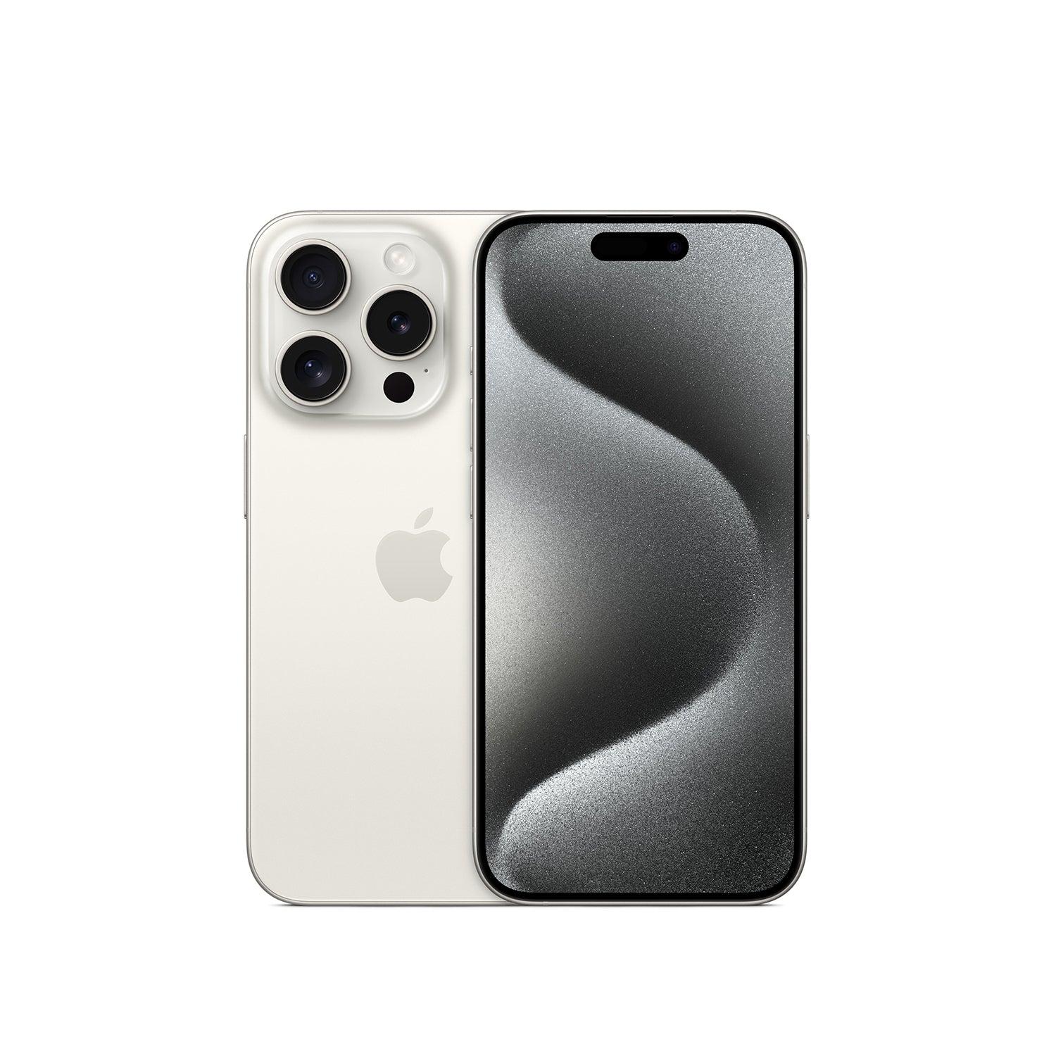iPhone 15 Pro titanio blanco