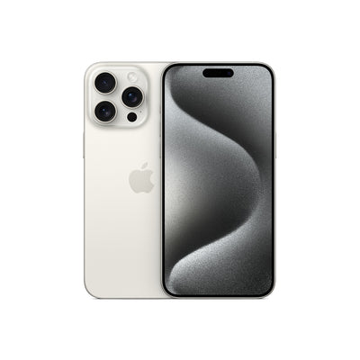 iPhone 15 Pro Max titanio blanco